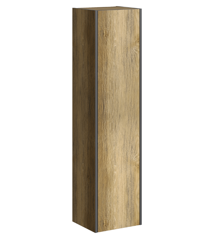 Шкаф-пенал AQWELLA Fargo 35см FRG0535DB подвесной, дуб балтийский в строительном магазине