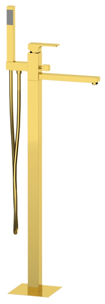 Смеситель для ванны Remer Absolute AU08DO, золото глянцевое в строительном магазине