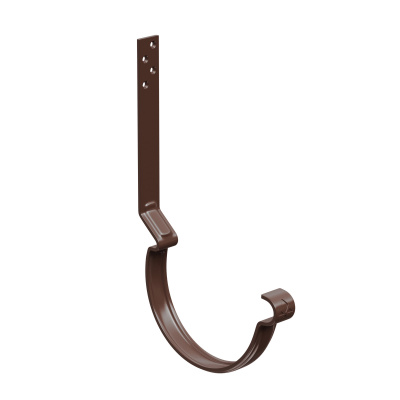 Крюк крепления желоба длинный Аквасистем PURAL 8017 (Коричневый) 100/150