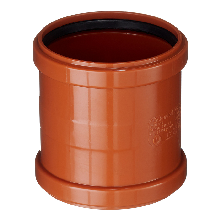 Муфта ремонтная наружной канализации Ostendorf KG 160 мм арт.222500 в строительном магазине