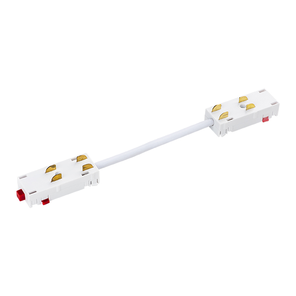 505156 Соединитель трековый однофазный TETA регулируемый гибкий БЕЛЫЙ для PRO в строительном магазине