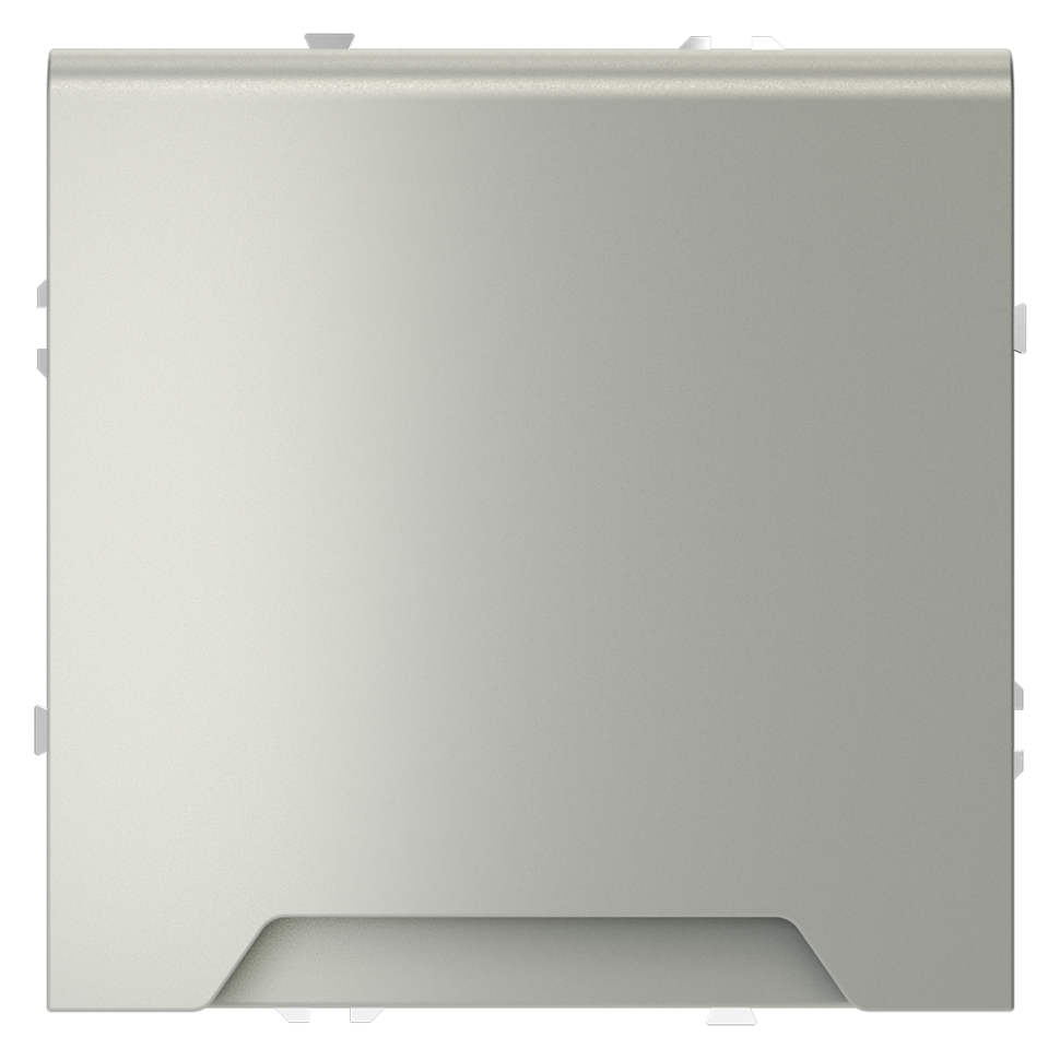 Розетка встраиваемая VOLTUM S70 с заземлением, защитными шторками и крышкой 16А, (сталь) в строительном магазине