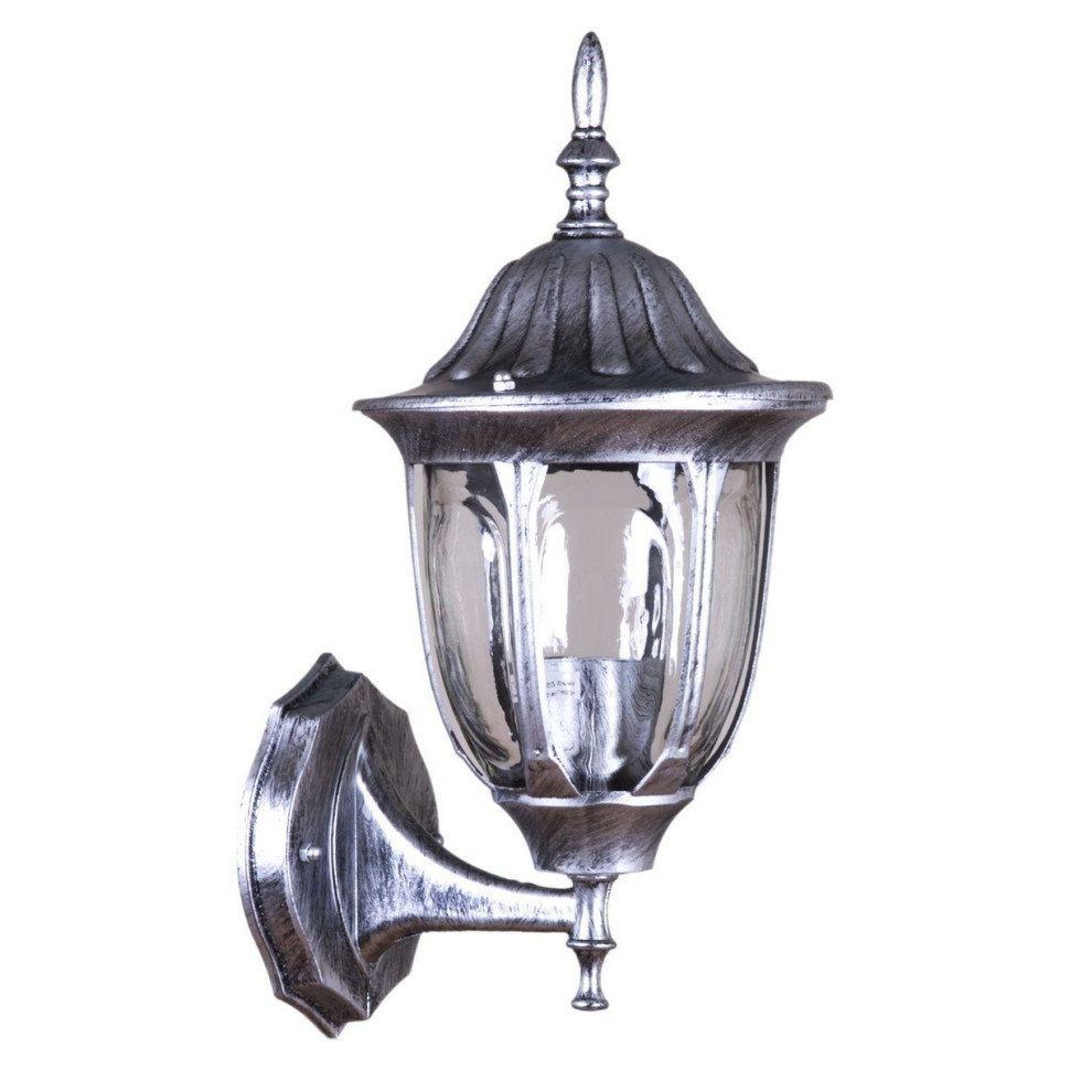 Уличный настенный светильник Reluce 00867-0.2-001W BKSL в строительном магазине