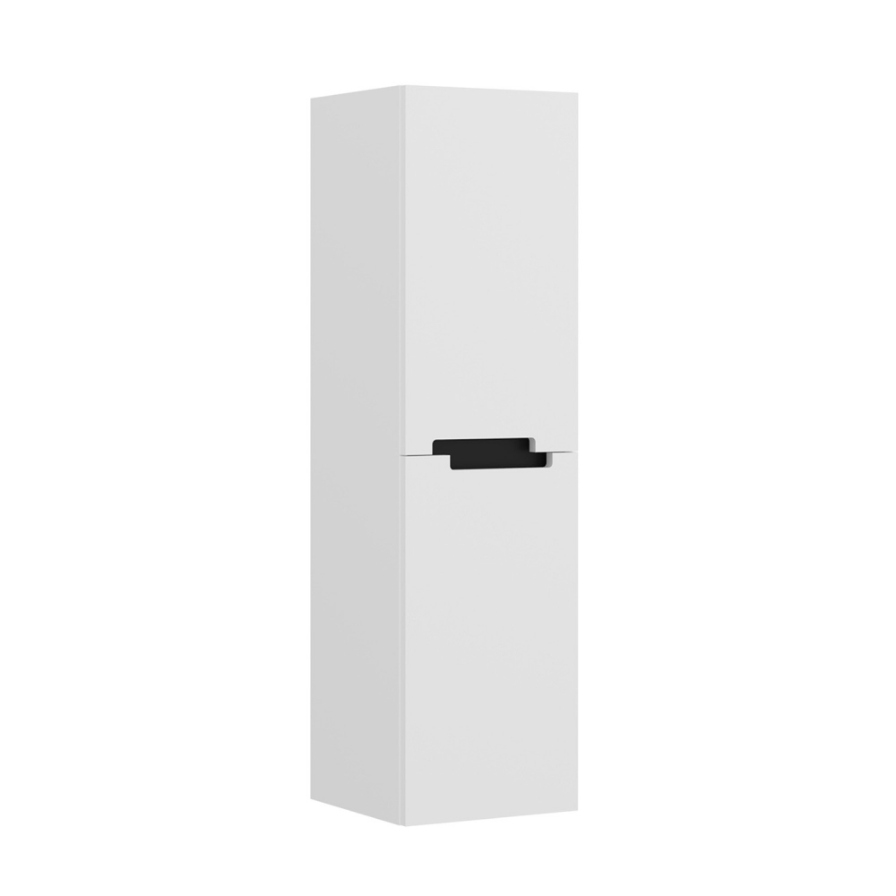 Пенал ORKA Lodi 40 подвесной, белый, черный, универсальный в строительном магазине