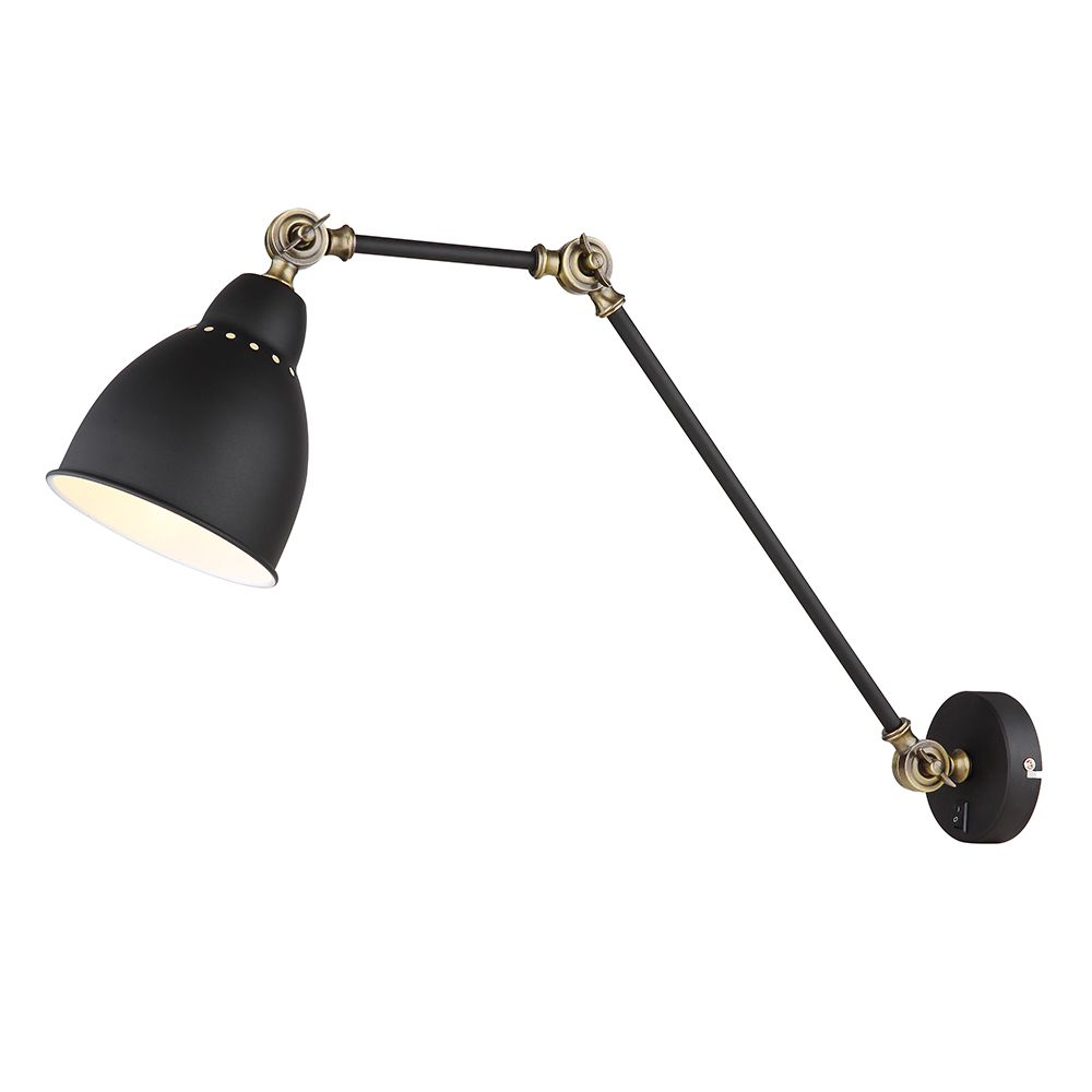 Бра Arte Lamp BRACCIO A2055AP-1BK в строительном магазине
