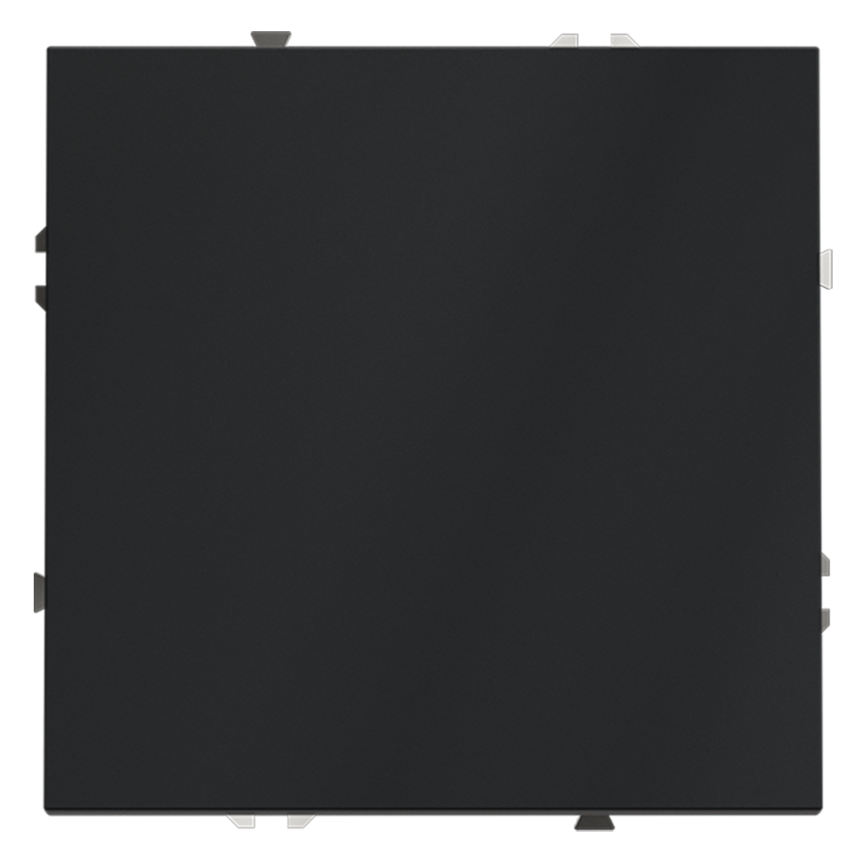 Заглушка VOLTUM S70 с суппортом, (графит) в строительном магазине