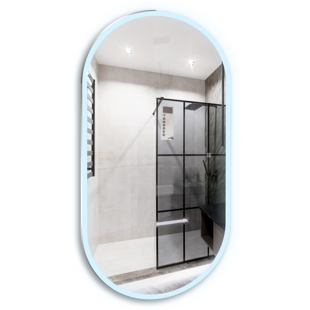 Зеркало ABBER See AG6113SMult с подсветкой, сенсорный выключатель, диммер в строительном магазине