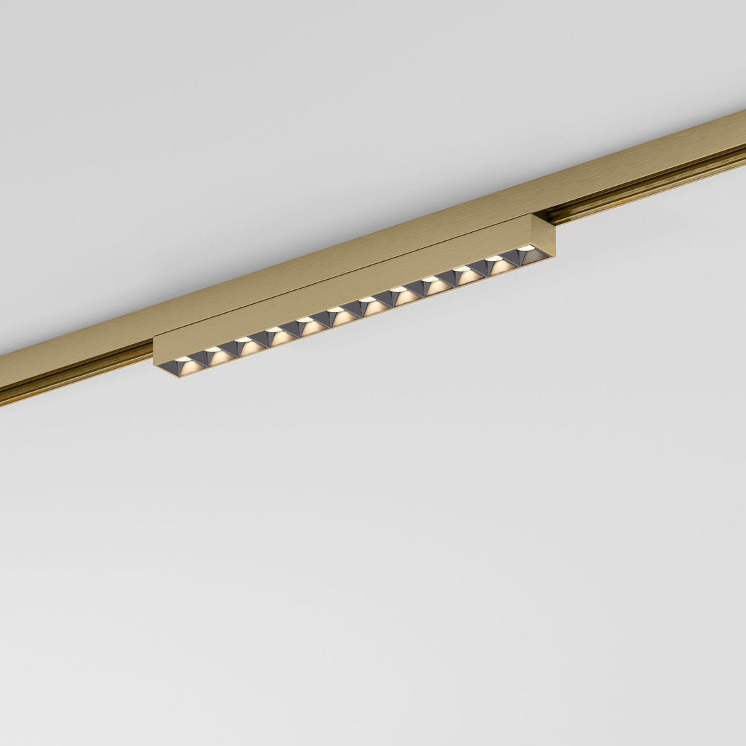 Brass Line Трековый светильник 10W 3000K латунь 85528/01 в строительном магазине