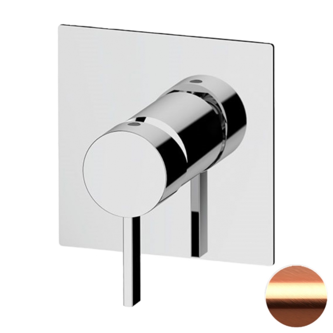 Смеситель для душа Remer Metrica MC30QRP, медь брашированная в строительном магазине