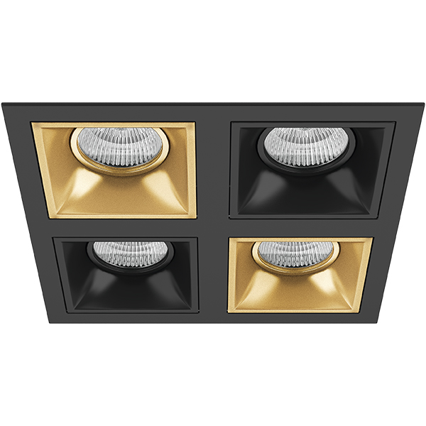 D54703070307 Светильник DOMINO QUADRO МR16 (214547+214503+214507+214503+214507) в строительном магазине