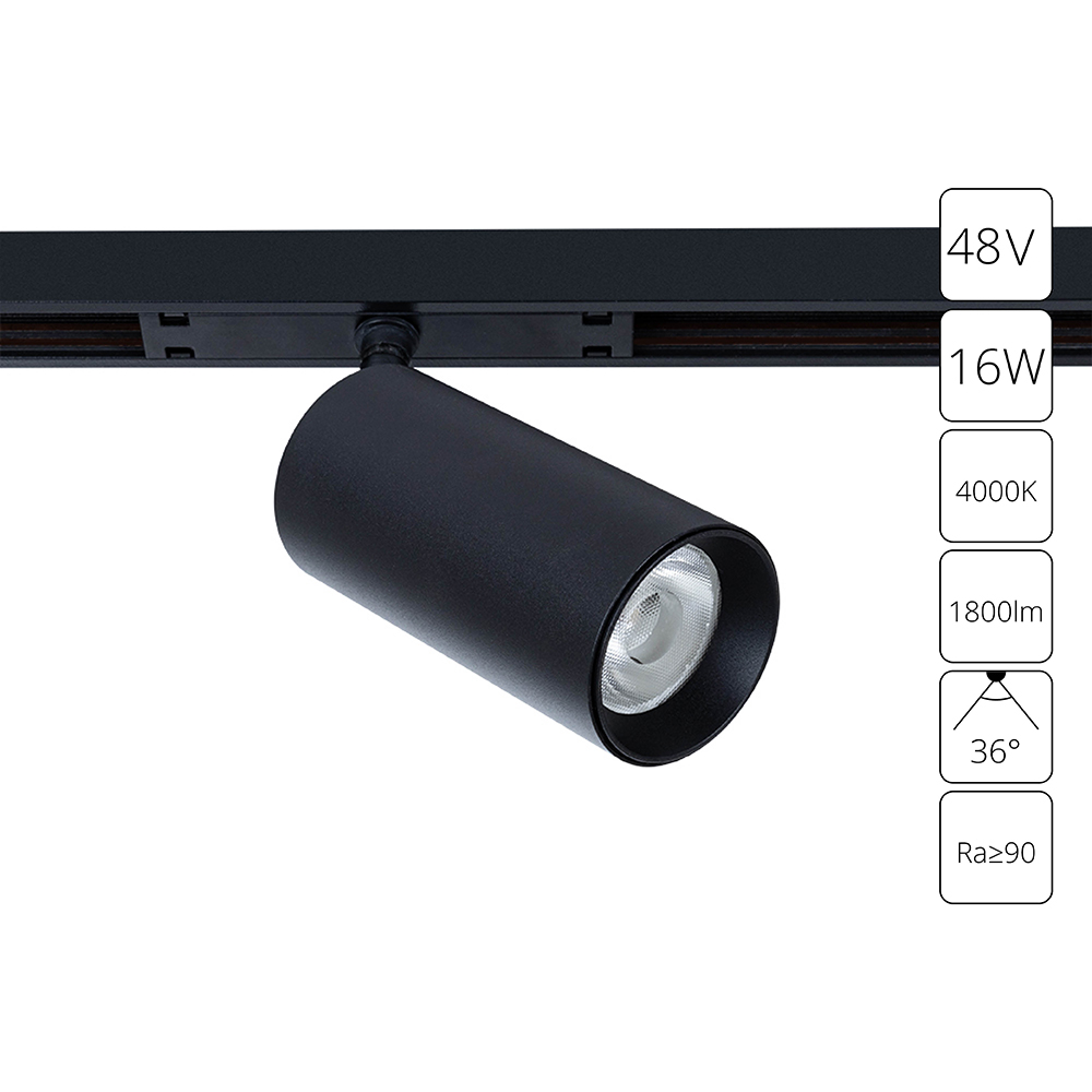 Магнитный трековый светильник Arte Lamp OPTIMA A7262PL-1BK в строительном магазине