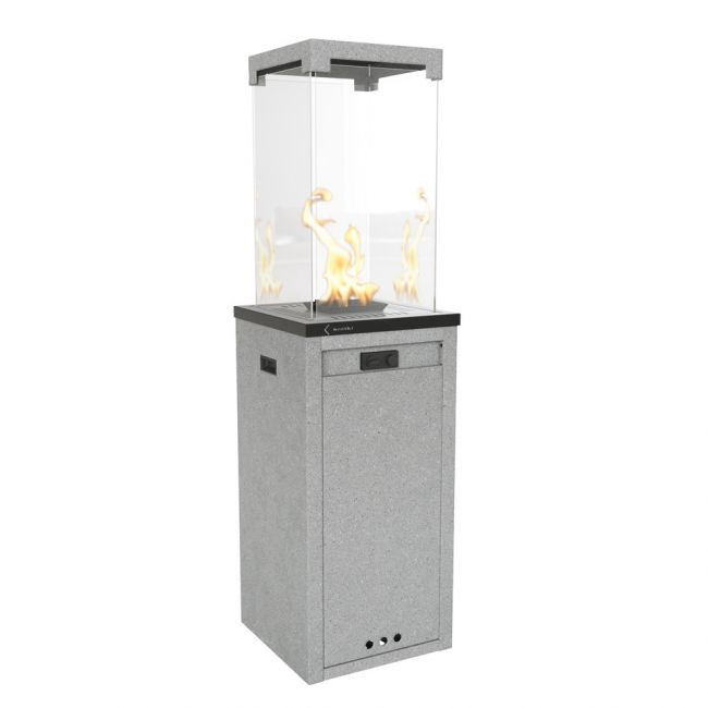 Нагреватель газовый PATIO/LIGHT, сталь с ручным управлением, цвет гранит в строительном магазине