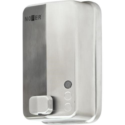 Дозатор жидкого мыла Nofer Inox Evo 03050.S, хром матовый в строительном магазине