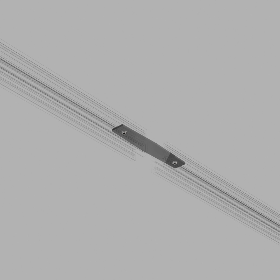 Соединительная планка для шинопровода 1 шт. Mini Magnetic 85176/00 в строительном магазине