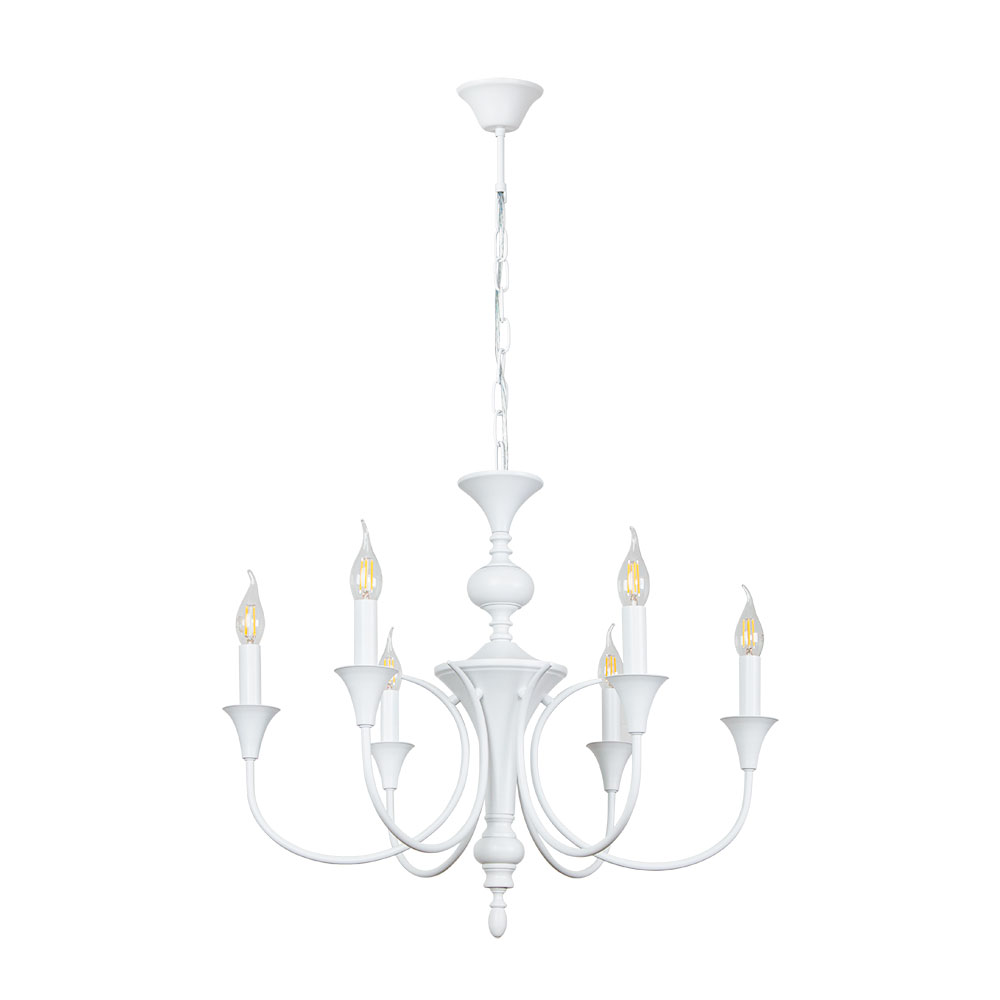 Подвесная люстра Arte Lamp COLLINETTA A4094LM-6WH в строительном магазине