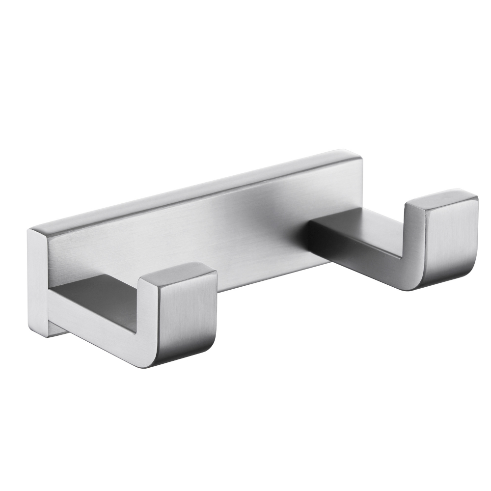 Крючок двойной ABBER Westen AA1750SP сатин в строительном магазине