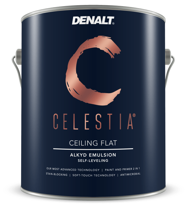 Краска для потолка DENALT Celestia Ceiling Flat глубокоматовая 0,927л в строительном магазине