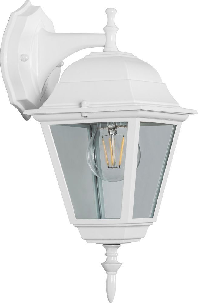 Светильник садово-парковый Feron 4202/PL4202 четырехгранный на стену вниз 100W E27 230V в строительном магазине