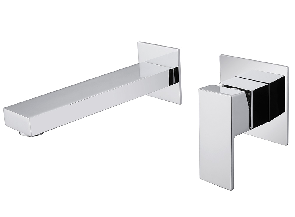 Смеситель ABBER Daheim AF8212 для раковины скрытого монтажа, хром в строительном магазине