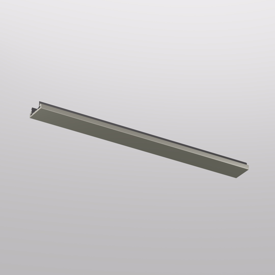 TR5736-DN Декоративная заглушка желоба трека SHINE BASE, 20см, темный никель, алюминий в строительном магазине