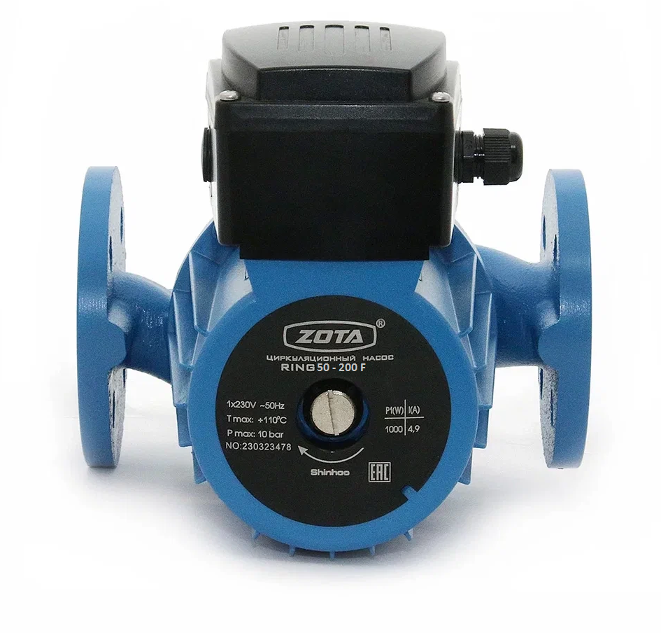 Циркуляционный фланцевый насос односкоростная ZOTA Ring 50-200F 1х230 В ZR3630205110 в строительном магазине