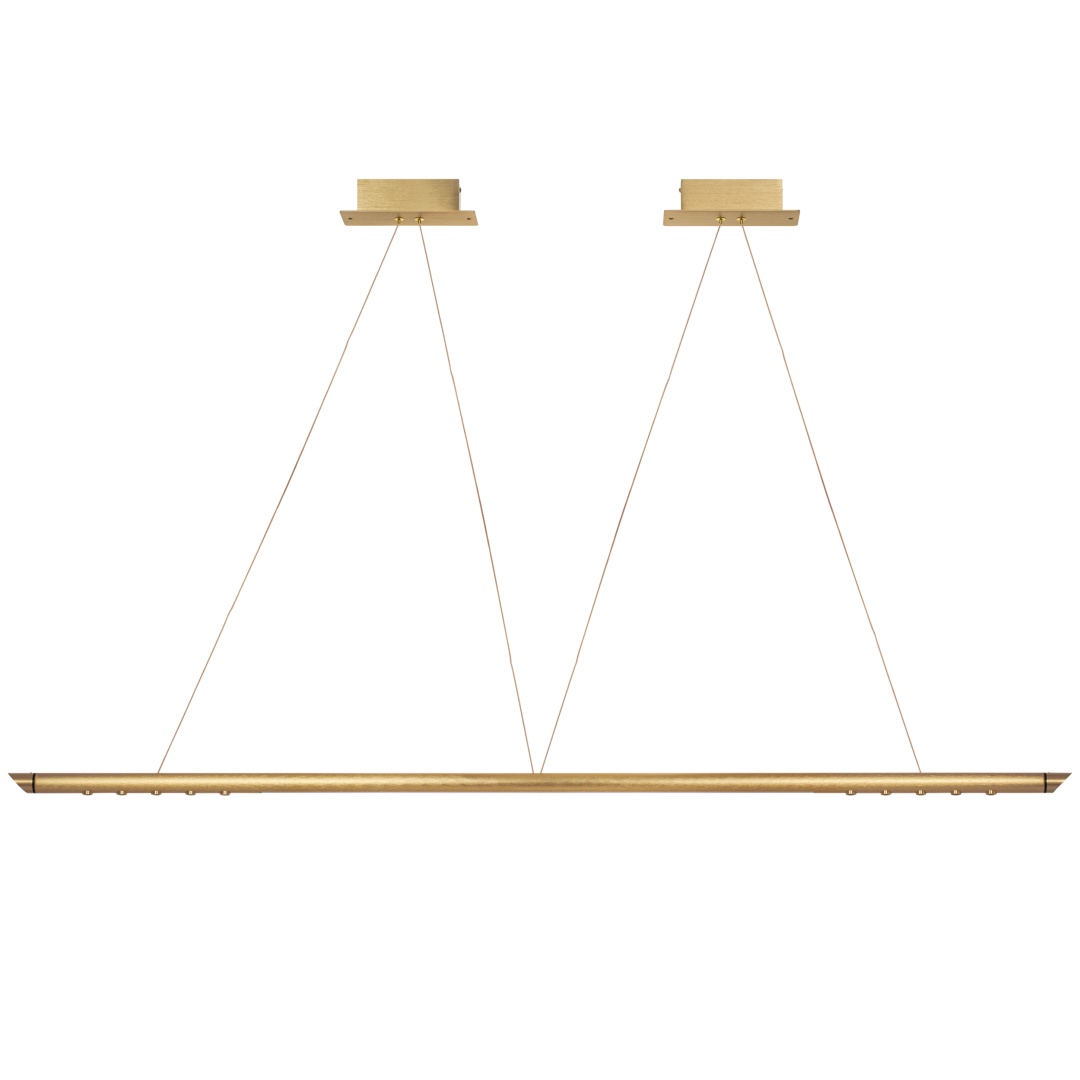 814203 Люстра VIRATA LED 48W 700LM ЗОЛОТО 3000K в строительном магазине