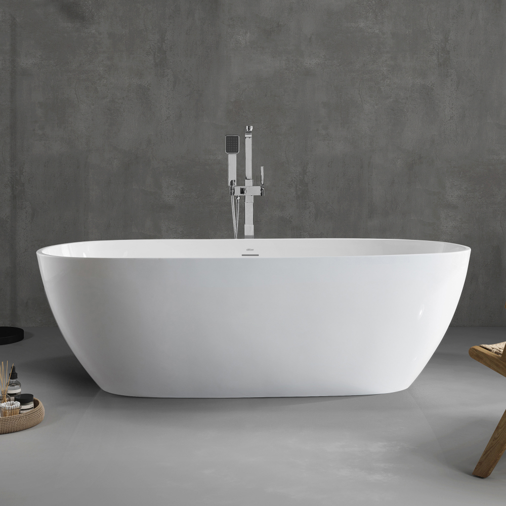 Акриловая ванна ABBER AB9263-1.6 белая в строительном магазине