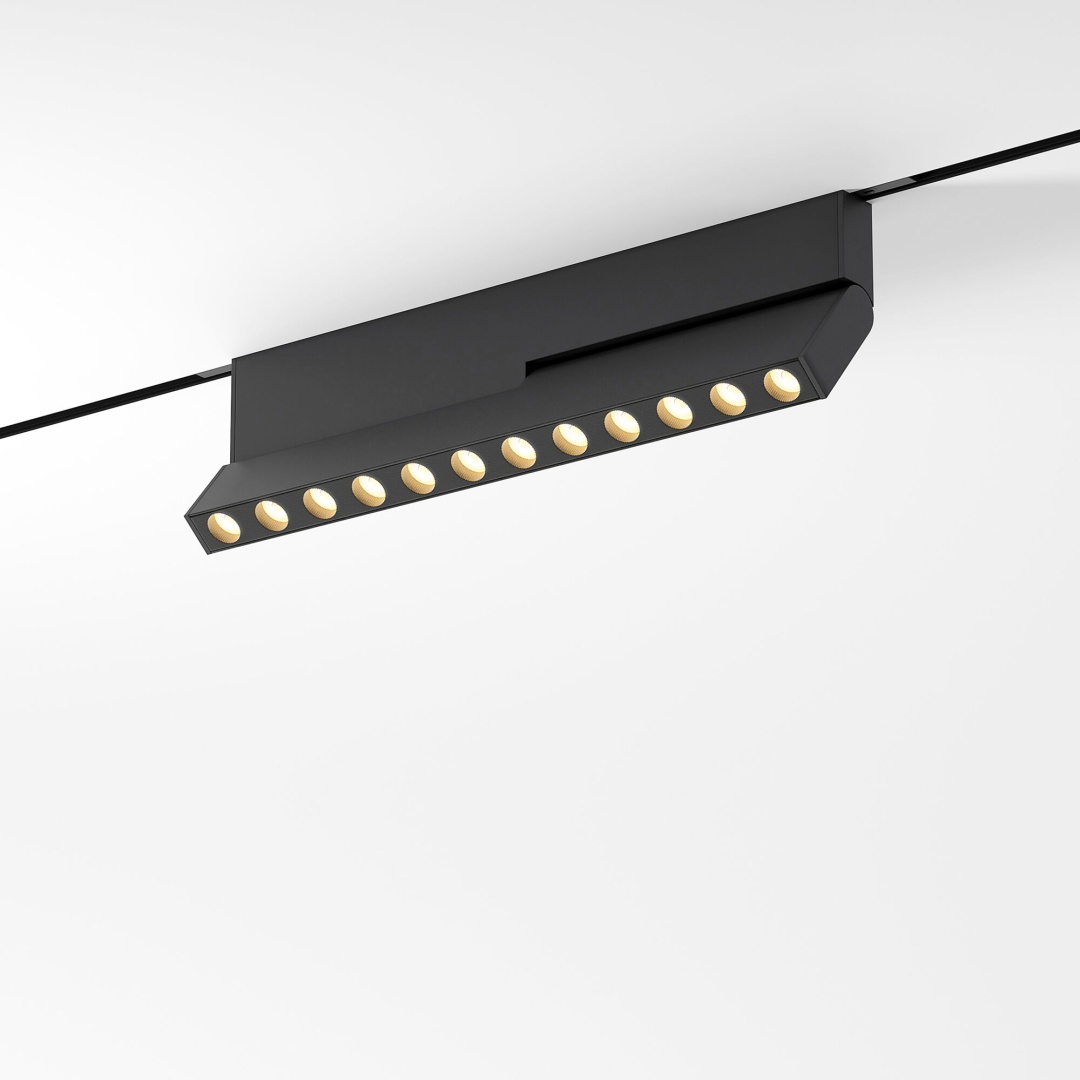 Mini Magnetic Трековый светильник 12W 3000K черный 85208/01 в строительном магазине