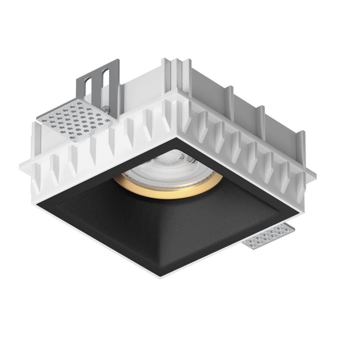 G214507GMOD Светильник DOMINO QUAD под LED модуль/лампу МR16 ЧЁРНЫЙ (214510+214507+214003) в строительном магазине