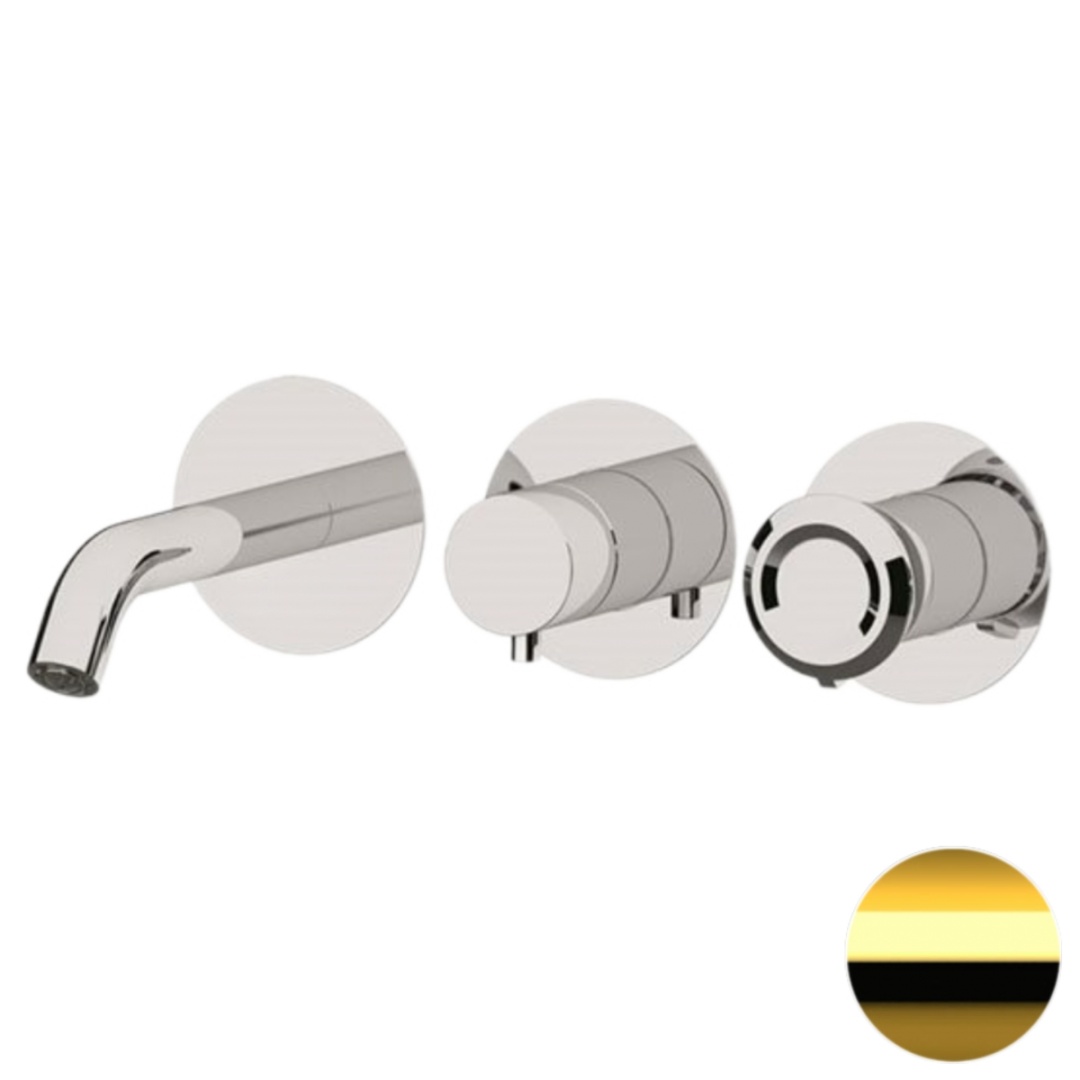 Смеситель для ванны Remer Element ET54D2PDO, золото глянцевое в строительном магазине