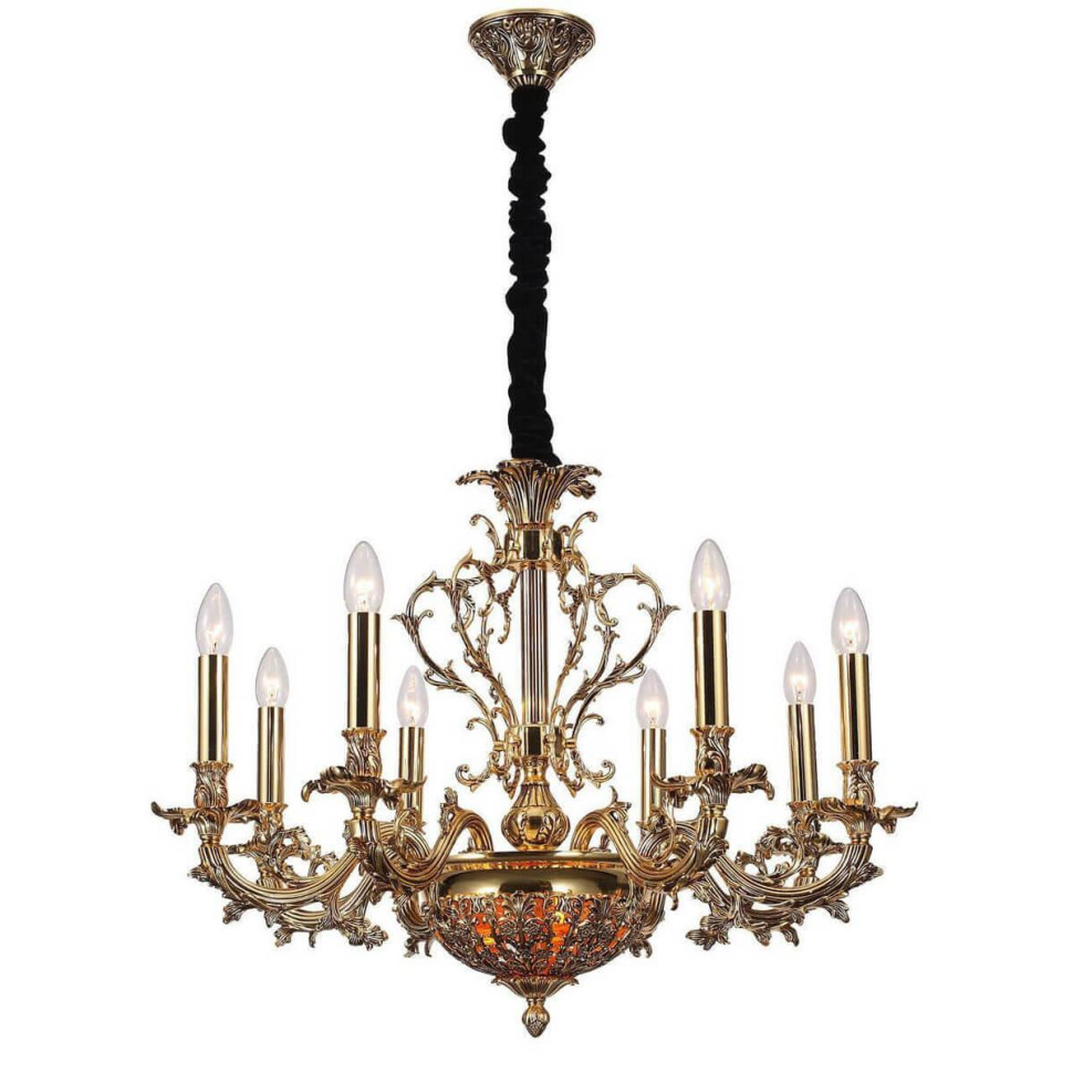 Подвесная люстра Lucia Tucci Firenze 1780.8.2 Antique Gold в строительном магазине