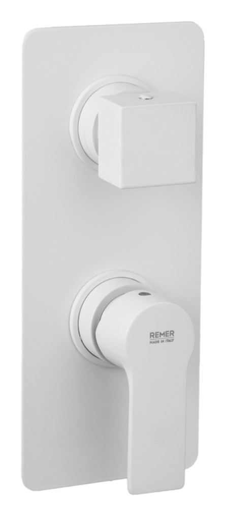Смеситель для душа Remer Energy EY92KBBO, белый матовый в строительном магазине