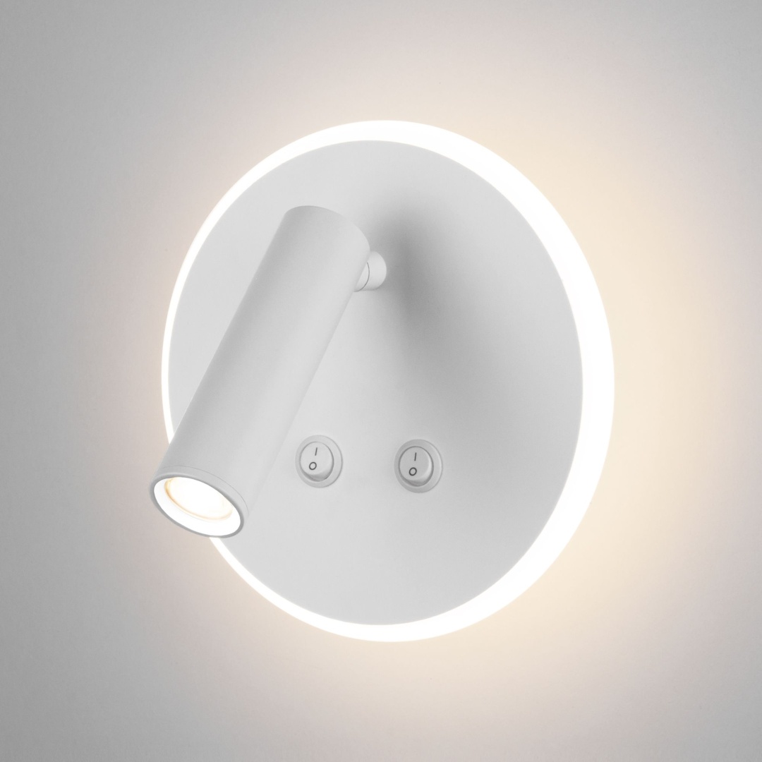 Настенный светодиодный светильник Tera LED белый Tera LED белый (MRL LED 1014) в строительном магазине