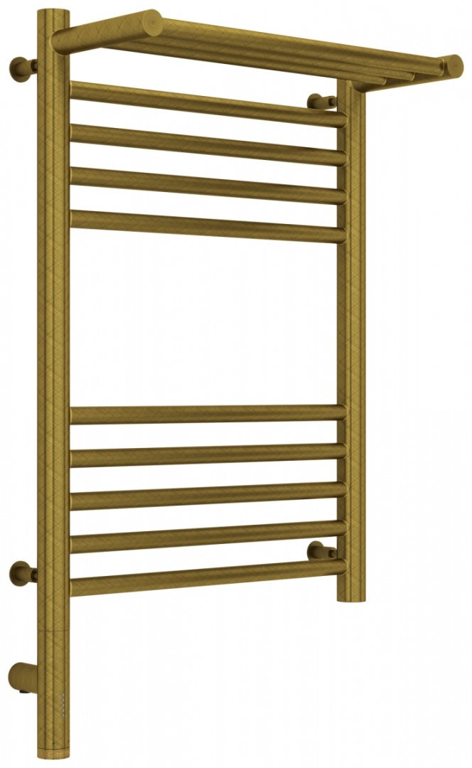 Полотенцесушитель электрический Сунержа Богема с полкой 3.0 600х400 МЭМ левый (Состаренная бронза) в строительном магазине