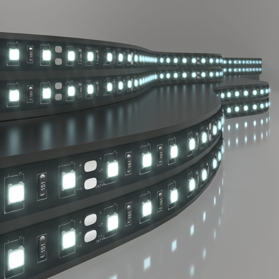 Светодиодная лента 24 В 14,4 Вт/м 60 Led/м 5050 IP20, холодный белый 6500K, Black, 5 м Лента светодиодная 24V 14,4W 60Led 5050 IP20 холодный белый, Black, 5м в строительном магазине