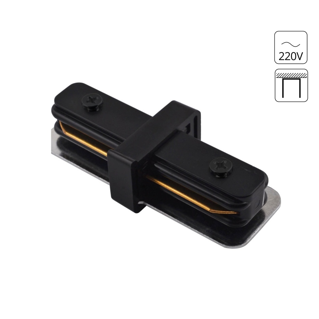 Коннектор прямой для шинопровода Arte Lamp TRACK ACCESSORIES A130206 в строительном магазине