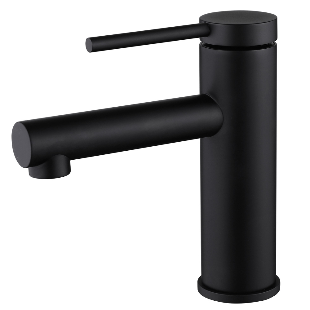 Смеситель ABBER Emotion AF8810B для раковины, черный матовый в строительном магазине