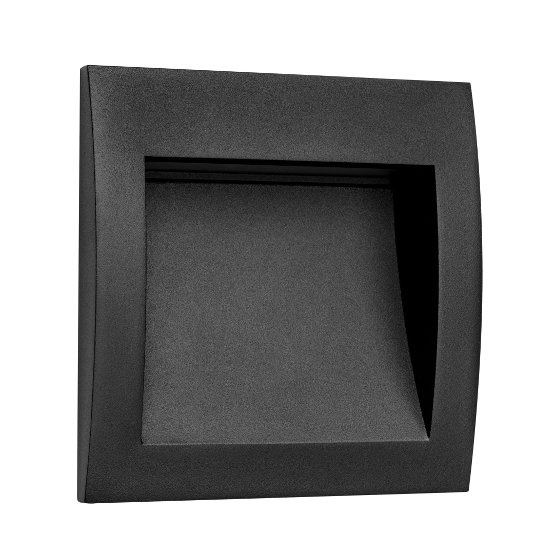 383674 Светильник ESTRA LED 5W 250LM 120G ЧЕРНЫЙ 4000K IP55 в строительном магазине