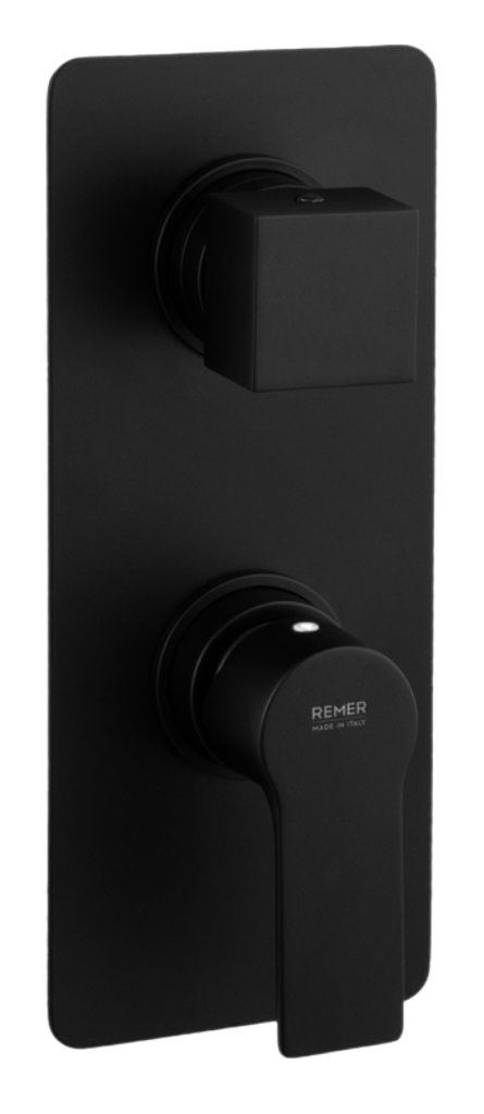 Смеситель для душа Remer Energy EY92KBNO, черный матовый в строительном магазине