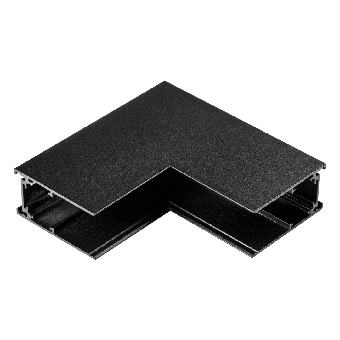 509137 Соединитель вертикальный угловой UNO для накладного трека ЧЕРНЫЙ в строительном магазине