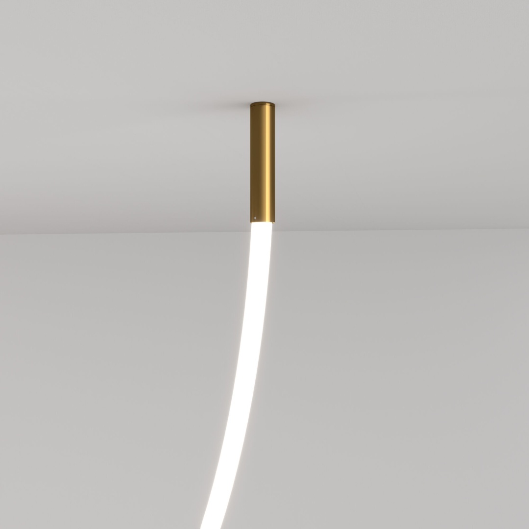 Потолочное крепление для круглого гибкого неона Full light латунь FL 28120 латунь в строительном магазине