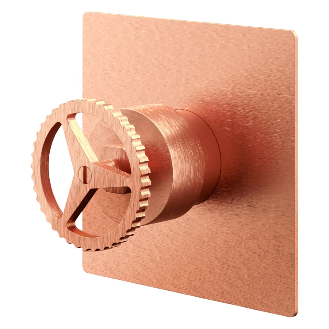 Смеситель для душа Remer Chrono CH30QRP, медь брашированная в строительном магазине