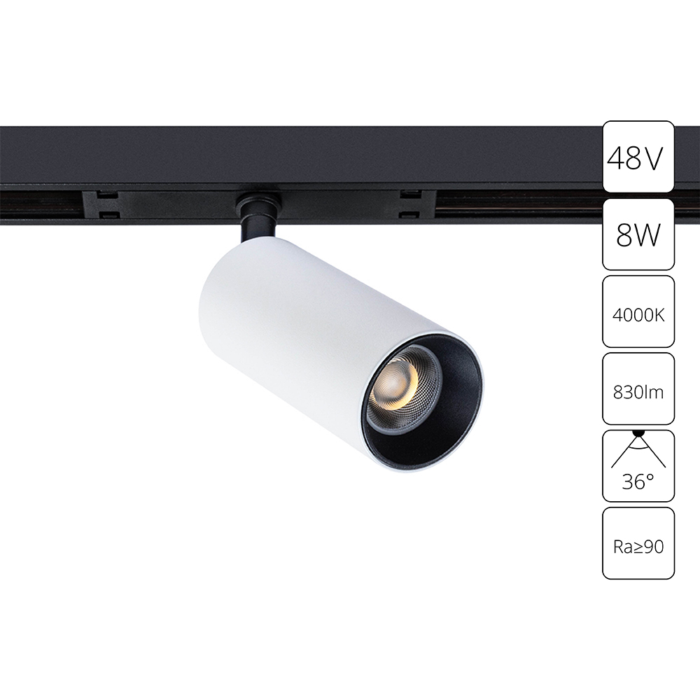 Магнитный трековый светильник Arte Lamp OPTIMA A7260PL-1WH в строительном магазине