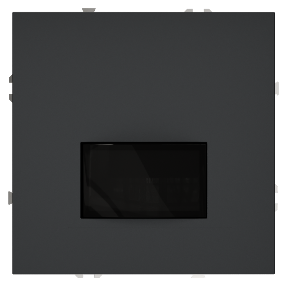 Датчик движения встраиваемый VOLTUM S70, (графит) в строительном магазине