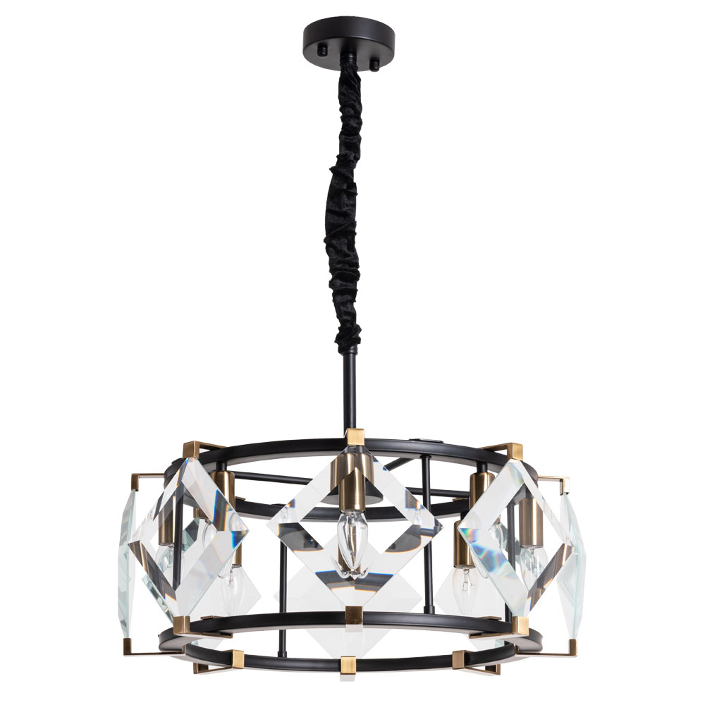 Подвесная люстра Divinare ELLIOT 7304/04 SP-8 в строительном магазине