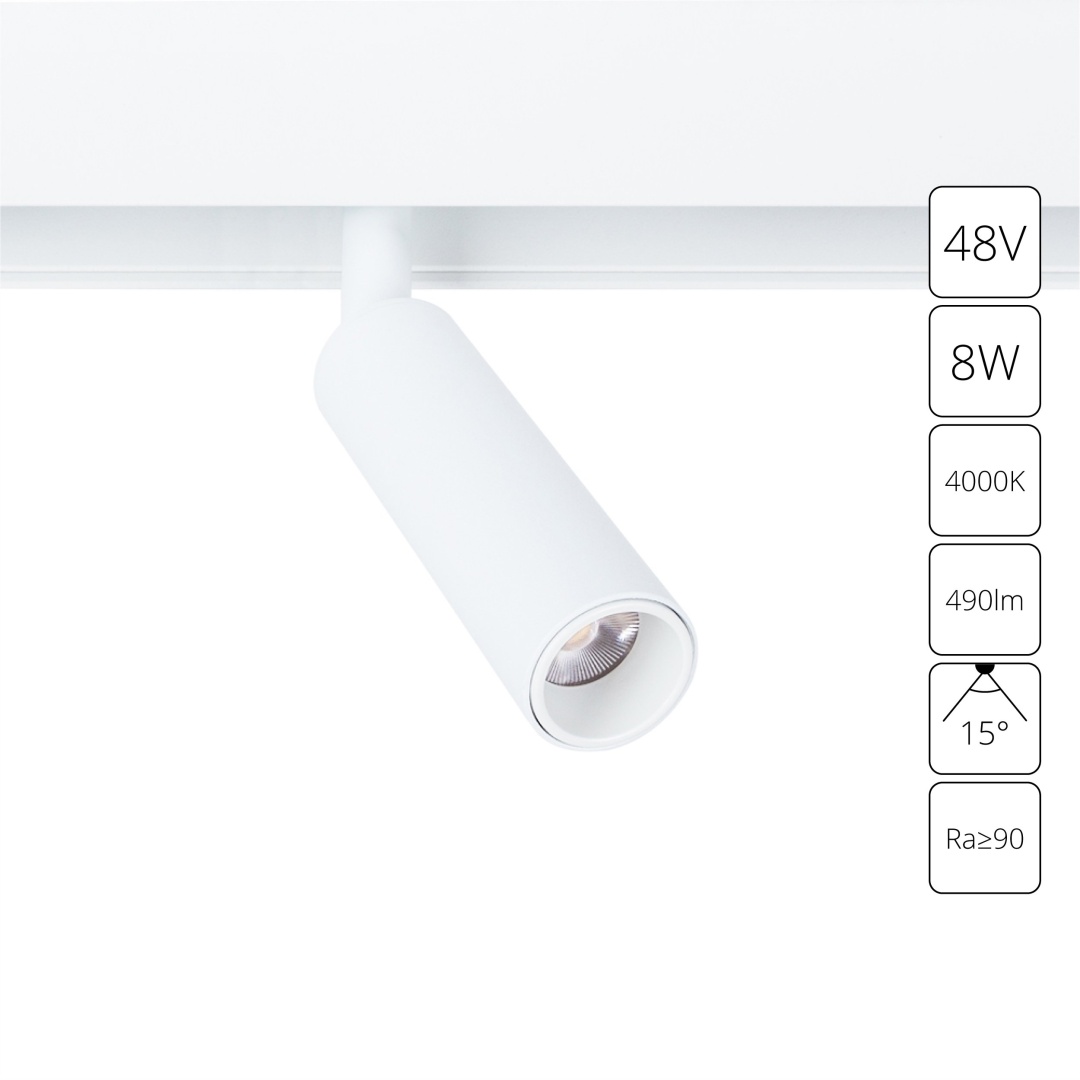 Магнитный трековый светильник Arte Lamp LINEA A4660PL-1WH в строительном магазине