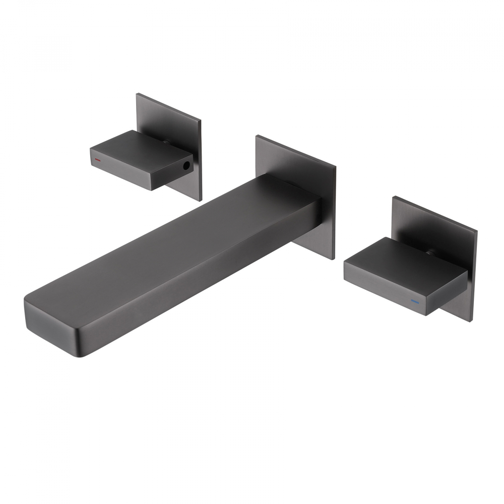 Смеситель ABBER Daheim AF82122NG для раковины скрытого монтажа, никель в строительном магазине