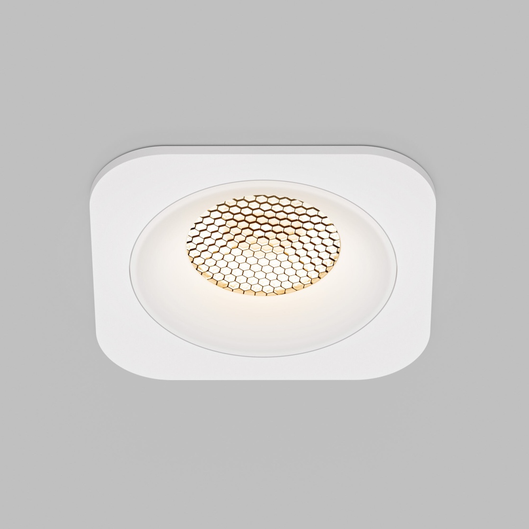 Светильник встраиваемый светодиодный Tetro 10W 3000K белый IP44 15276/LED в строительном магазине