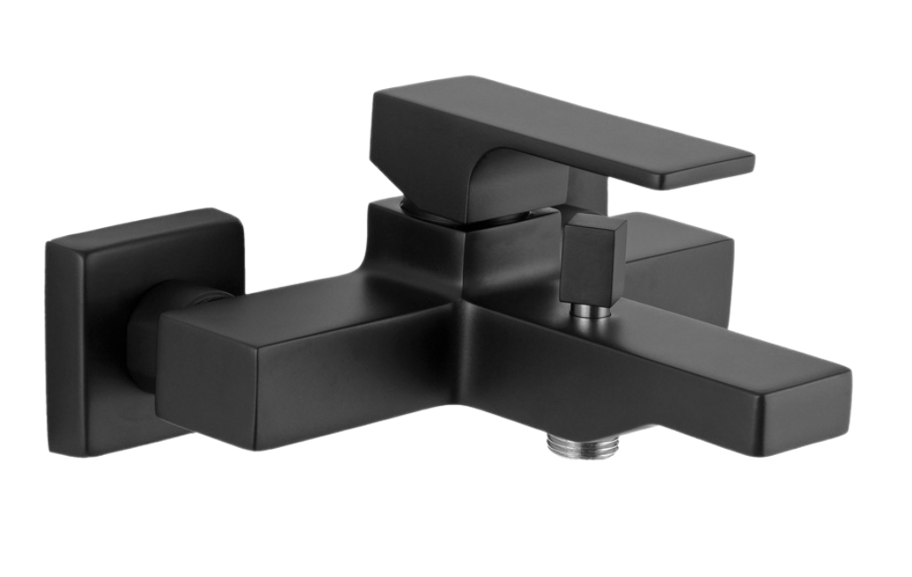 Смеситель для ванны Remer Absolute AU05NO, чёрный матовый в строительном магазине