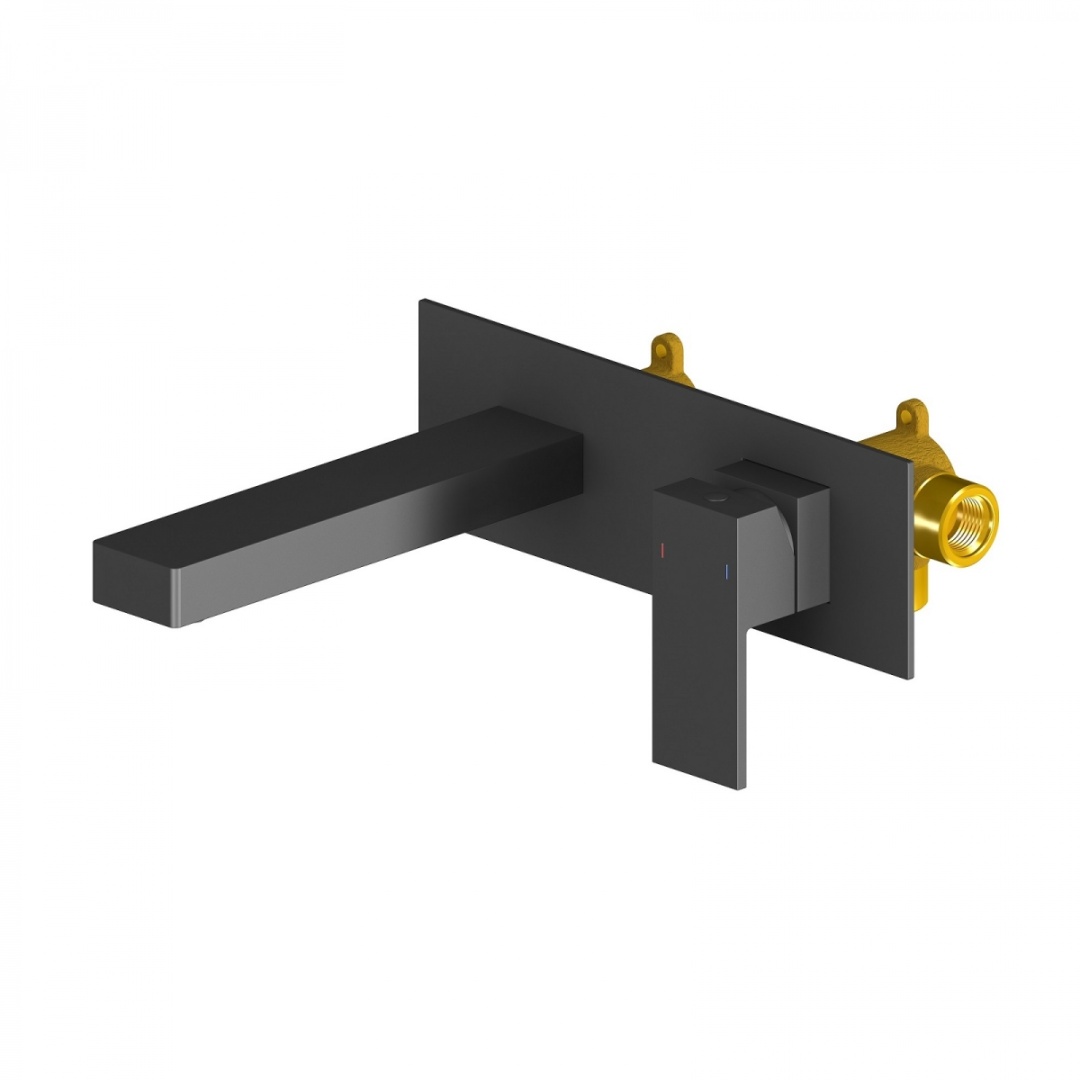 Смеситель для раковины встроенный Timo Selene черный (2071/03SM) в строительном магазине